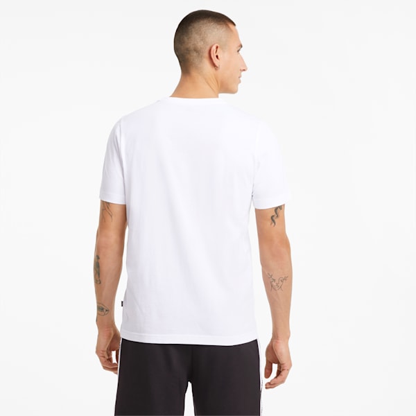 Big Logo Men's T-Shirt, Puma White