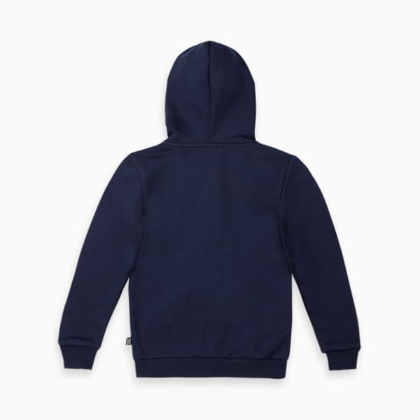 Essentials Full-Zip Kids' Hoodie, Peacoat