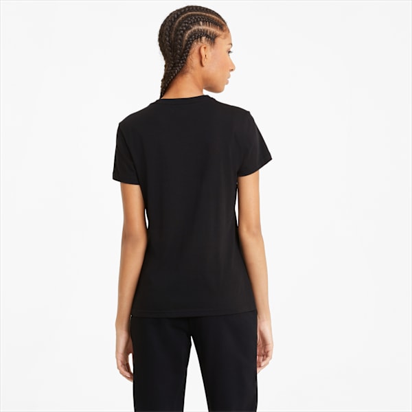 Graphic Women's T-Shirt, Puma Black, extralarge-IND