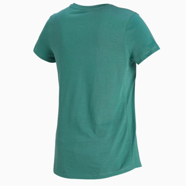 PUMA Graphic Women's Regular Fit T-Shirt, Blue Spruce, extralarge-IND