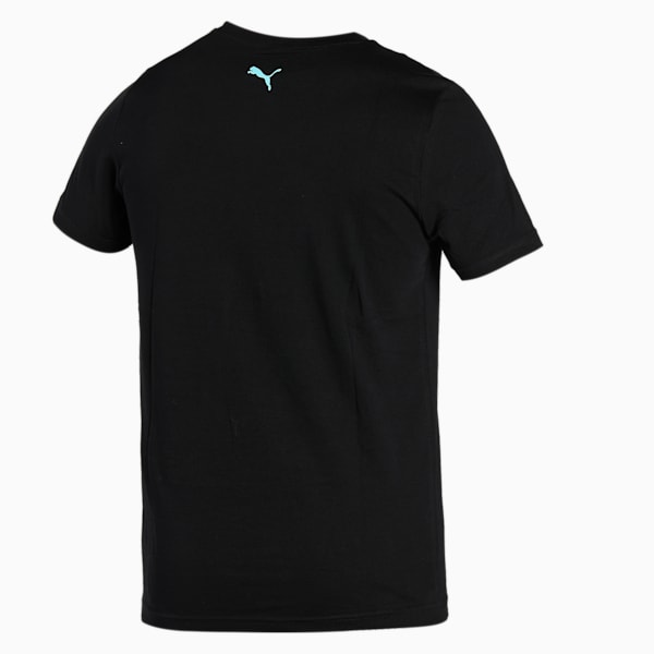 Graphic Men's Slim Fit T-Shirt, Puma Black, extralarge-IND