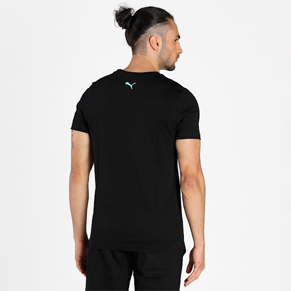 Graphic Men's Slim Fit T-Shirt, Puma Black, extralarge-IND