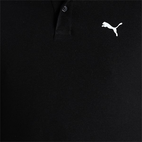 PUMA Graphic Men's Polo, Puma Black, extralarge-IND