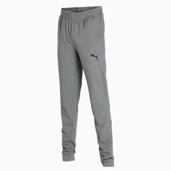 Mens Graphic 10 Slim Fit Pants, Medium Gray Heather, extralarge-IND