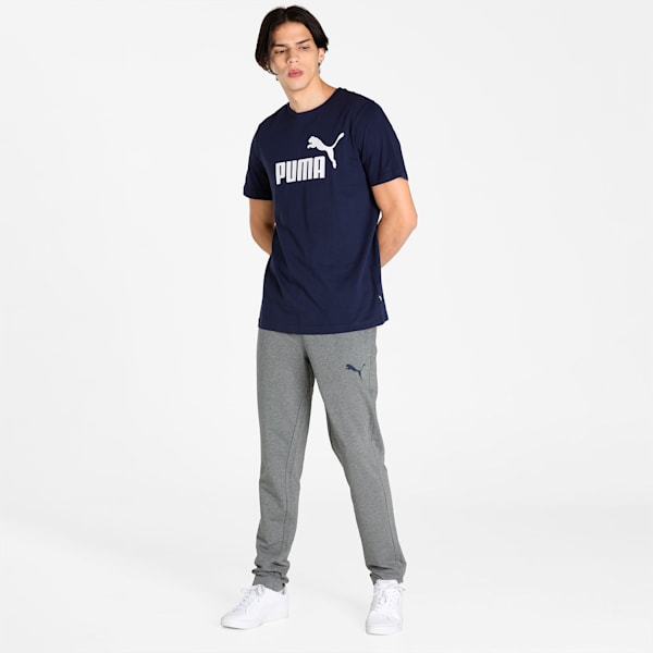 Mens Graphic 10 Slim Fit Pants, Medium Gray Heather, extralarge-IND
