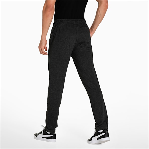 Graphic Men's Slim Fit Pants, Dark Gray Heather, extralarge-IND