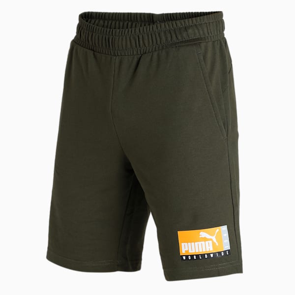 Graphic Men's Shorts, Forest Night, extralarge-IND