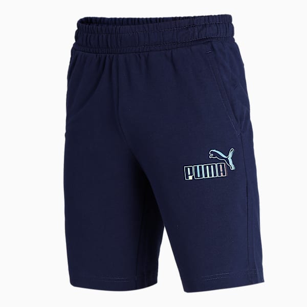 Graphic Men's Shorts, Peacoat, extralarge-IND