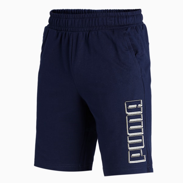Graphic Men's Shorts, Peacoat, extralarge-IND
