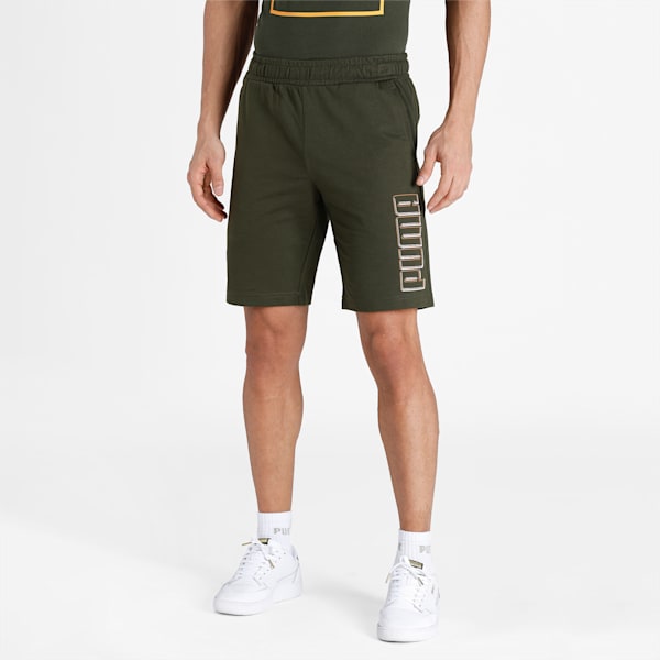Graphic Men's Shorts, Forest Night, extralarge-IND