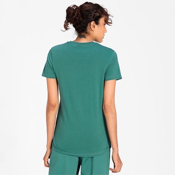 PUMA Graphic Women's Regular Fit T-Shirt, Blue Spruce, extralarge-IND