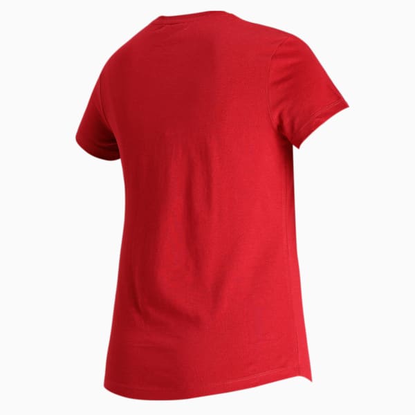 Graphic Women's Regular Fit T-Shirt, Red Dahlia, extralarge-IND