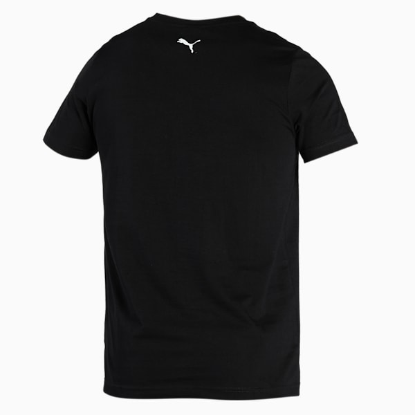 PUMA Graphic Men's Slim Fit T-Shirt, Puma Black, extralarge-IND