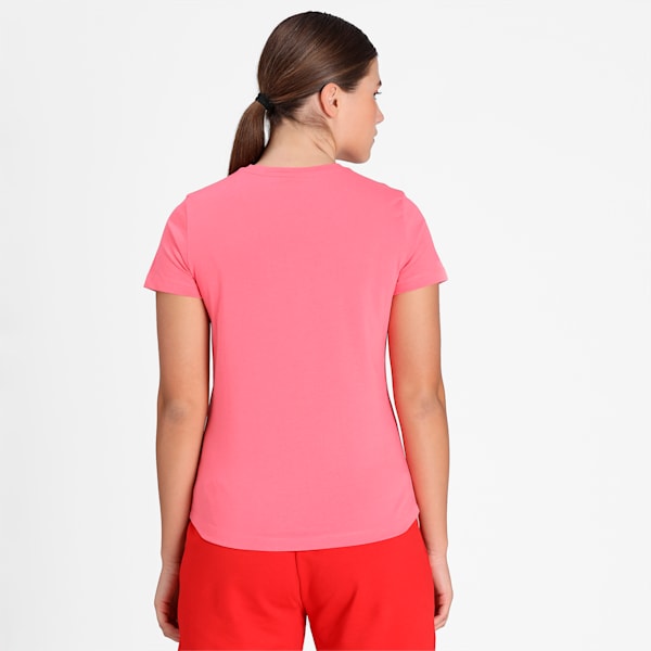 PUMA Graphic Women's Regular Fit T-Shirt, Sun Kissed Coral, extralarge-IND