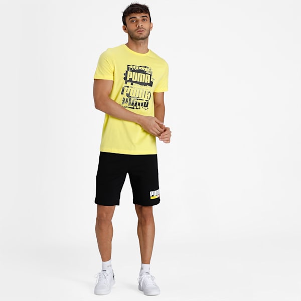 PUMA Graphic Men's Slim Fit T-Shirt, Celandine, extralarge-IND