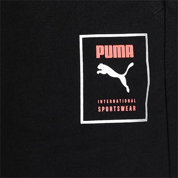 PUMA Graphic Women's Relaxed Fit Shorts, Puma Black, extralarge-IND