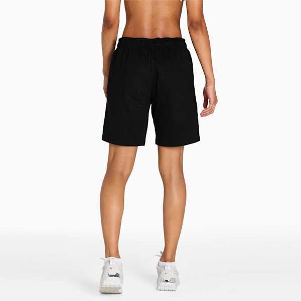 PUMA Graphic Women's Relaxed Fit Shorts, Puma Black, extralarge-IND