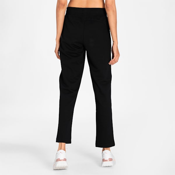 PUMA Graphic Women's Regular Fit Pants, Puma Black, extralarge-IND