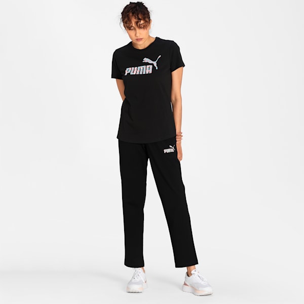 Graphic Women's Regular Fit Pants, Puma Black, extralarge-IND