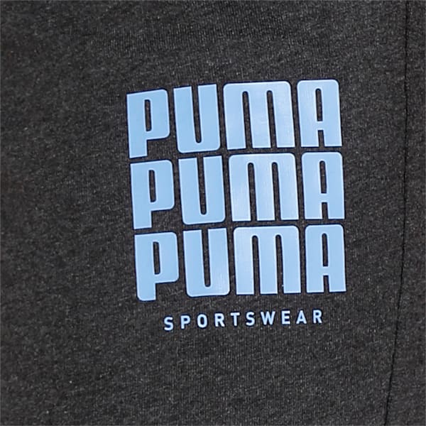 PUMA Graphic Women's Regular Fit Pants, Dark Gray Heather, extralarge-IND