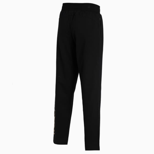 Graphic Women's Regular Fit Pants, Puma Black, extralarge-IND