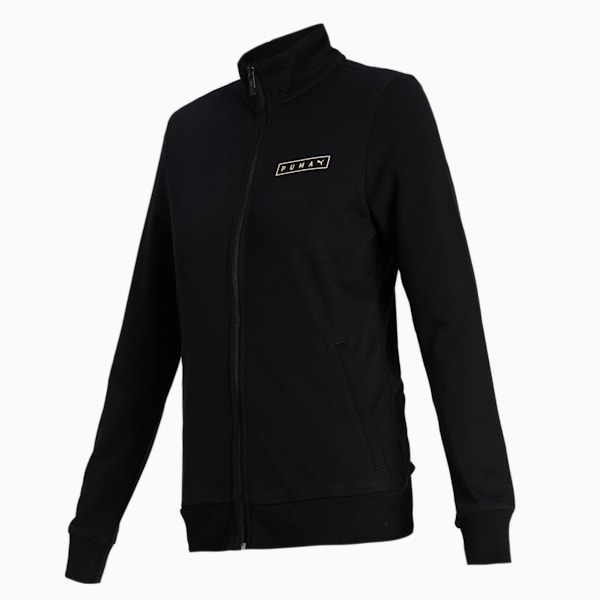 PUMA Women's Track Jacket, Puma Black, extralarge-IND