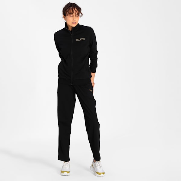 PUMA Women's Track Jacket, Puma Black, extralarge-IND