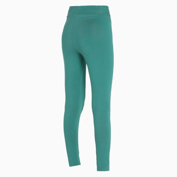 PUMA Graphic Women's Tights, Blue Spruce, extralarge-IND