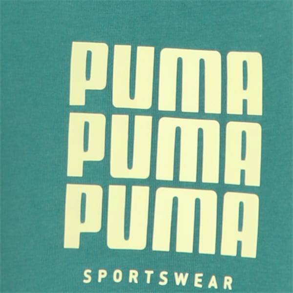 PUMA Graphic Women's Tights, Blue Spruce, extralarge-IND
