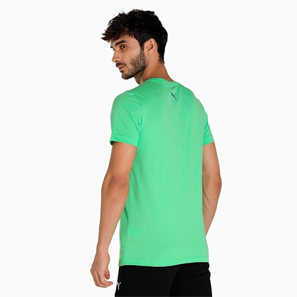 PUMA Graphic Men's Slim Fit T-Shirt, Summer Green, extralarge-IND