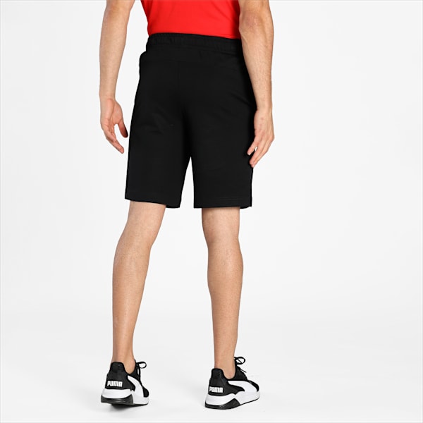 Graphic Men's Knitted Shorts, Puma Black, extralarge-IND
