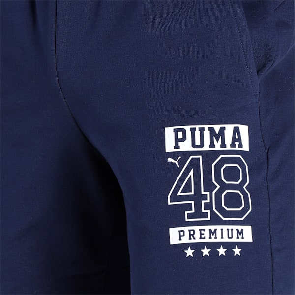 Graphic Men's Sports Shorts, Peacoat, extralarge-IND
