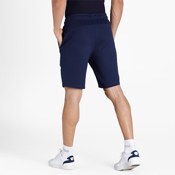 Graphic Men's Sports Shorts, Peacoat, extralarge-IND