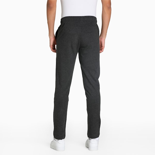 Graphic Men's Slim Fit Pants, Dark Gray Heather, extralarge-IND