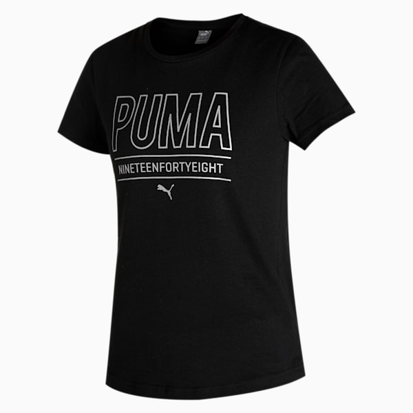 Graphic II Women's Regular Fit T-Shirt, Puma Black, extralarge-IND