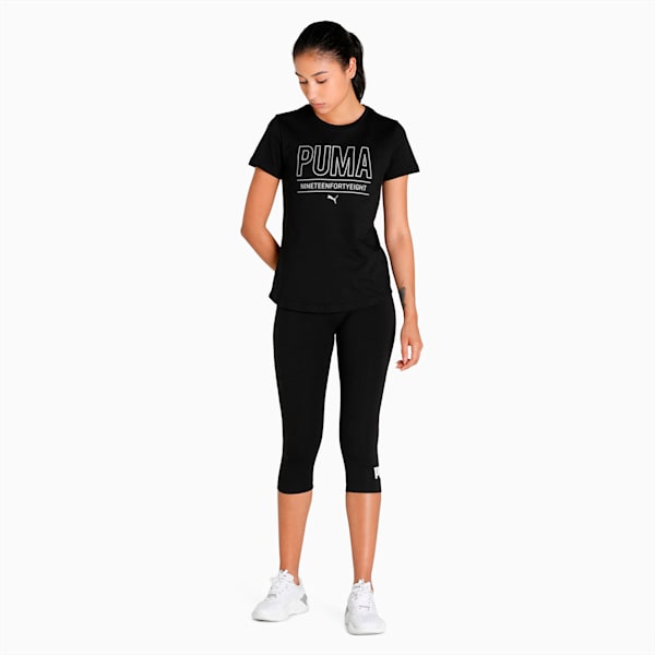 Graphic II Women's Regular Fit T-Shirt, Puma Black, extralarge-IND