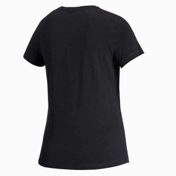 PUMA Graphic Women's Regular Fit T-Shirt, Puma Black, extralarge-IND