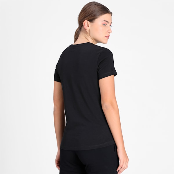 Graphic Women's Regular Fit T-Shirt, Puma Black, extralarge-IND