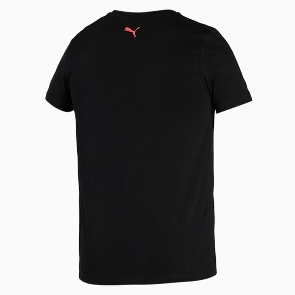Graphic Men's Slim Fit T-Shirt, Puma Black, extralarge-IND