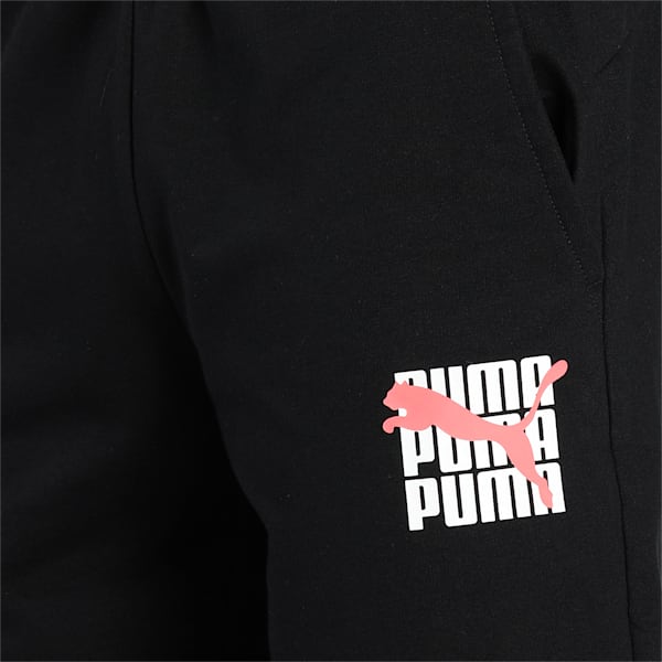 Graphic Men's Shorts, Puma Black, extralarge-IND