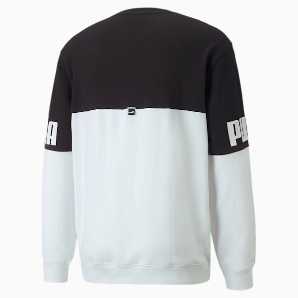 Puma black and white sweatshirt