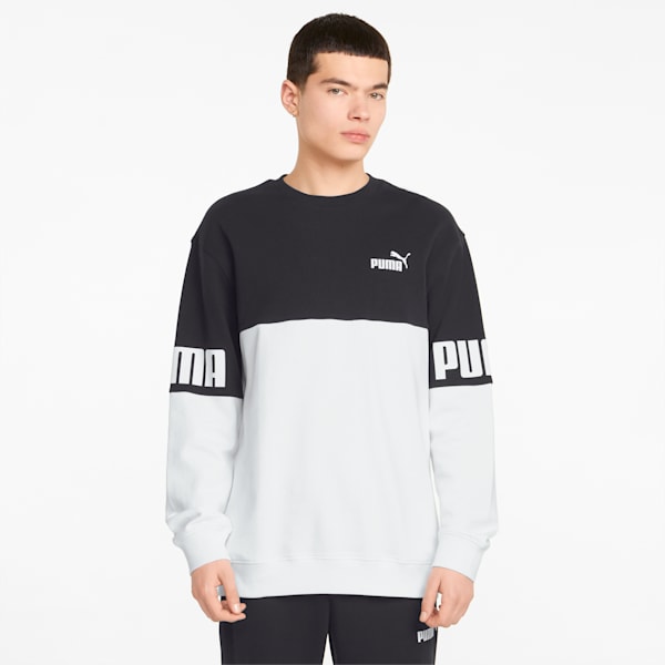 Puma black and white sweatshirt