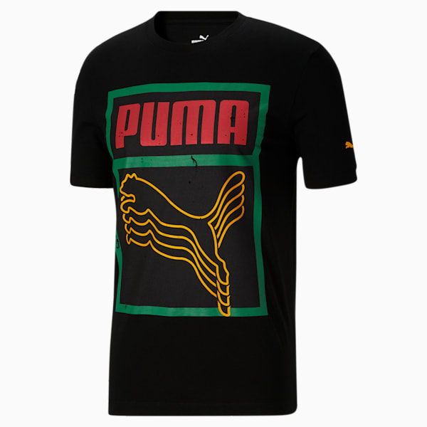 Black History Month Men's Tee, Puma Black, extralarge