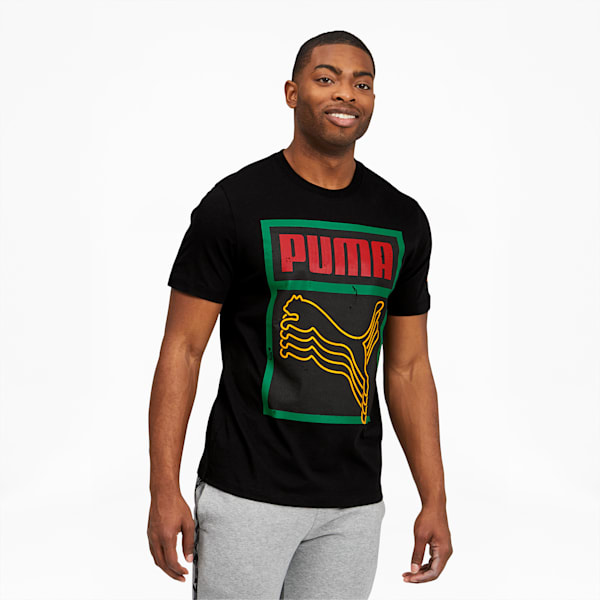 Black History Month Men's Tee, Puma Black, extralarge