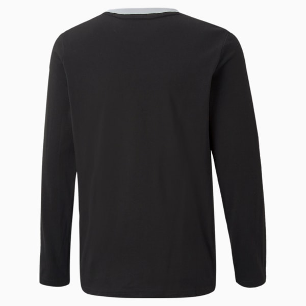 キッズ ボーイズ ALPHA 長袖 Tシャツ, Puma Black, extralarge-JPN