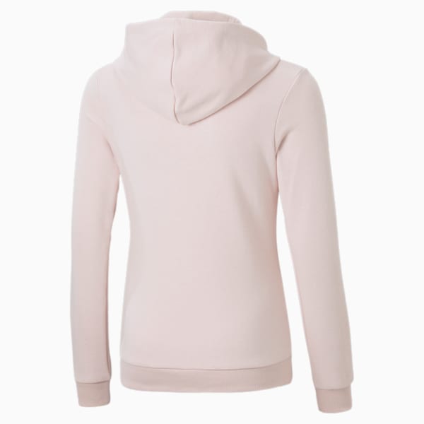 Power Graphic Girls' Hoodie, Chalk Pink, extralarge