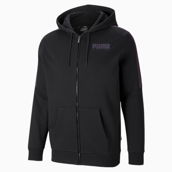 CYBER Men's Hoodie, Puma Black, extralarge-IND