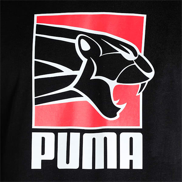 PUMA x 1DER Roar Men's Slim Fit T-Shirt, Puma Black, extralarge-IND
