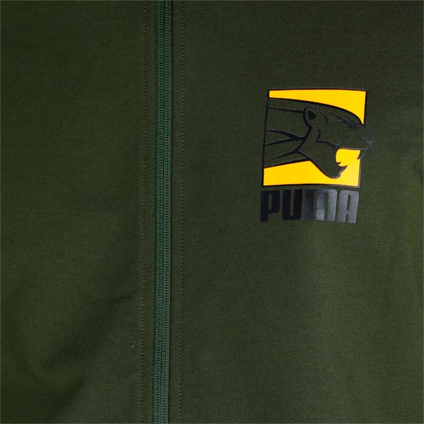PUMA x 1DER Roar Men's Slim Fit Jacket, Forest Night, extralarge-IND