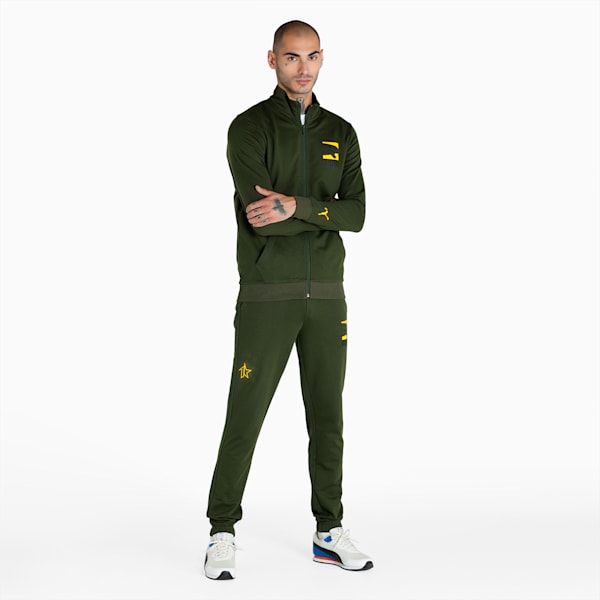 PUMA x 1DER Roar Men's Slim Fit Jacket, Forest Night, extralarge-IND